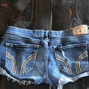 Hollister jean shorts